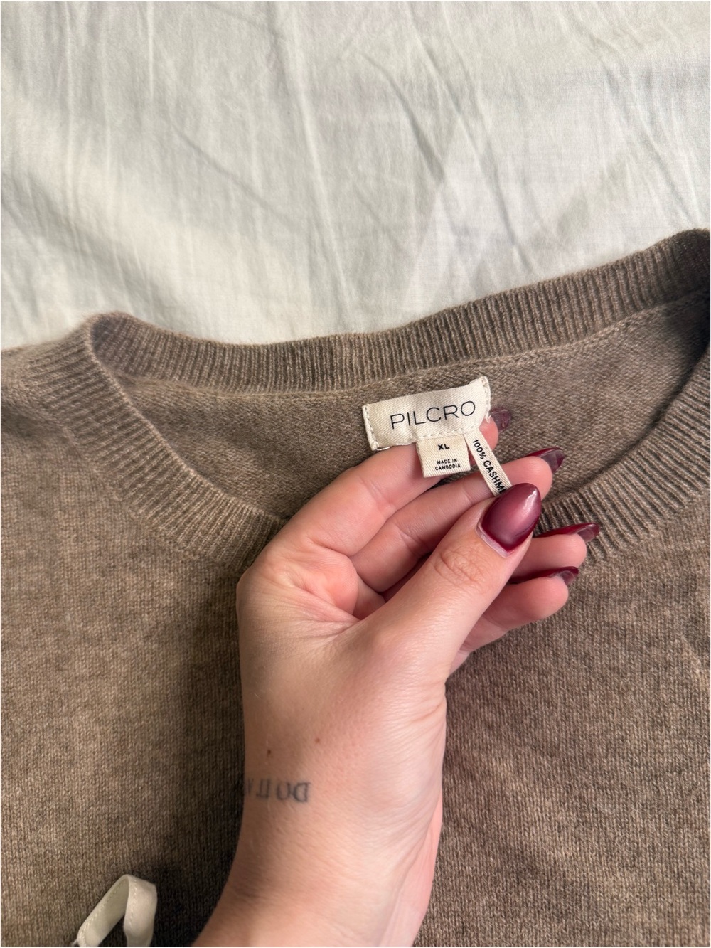 Classic Camel Crewneck Sweater - Women - Picture 3 of 3